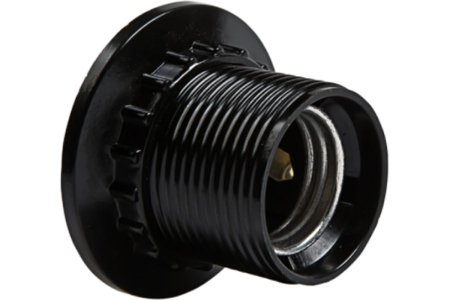 Патрон Е27 Н12РП-01 Е27 карболитовый с прижимным кольцом IH HOME