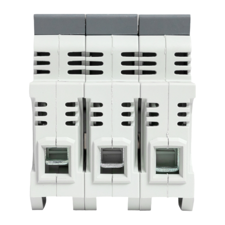 Предохранитель-разъединитель DF 10х38 3Р (тип ПВЦ)  EKF