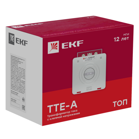 Трансформатор тока ТТЕ-А-600/5А класс точности 0,5 EKF PROxima