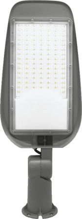 Уличный светодиодный светильник WOLTA STL-70W/05 70Вт 5700К IP65 7000лм с поворотным кронштейном серый 562х215х98 1/1