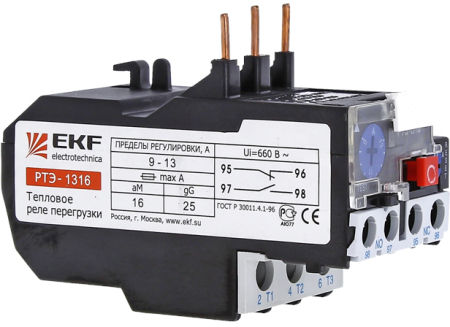 Реле тепловое РТЭ-1321  12-18А EKF PROxima