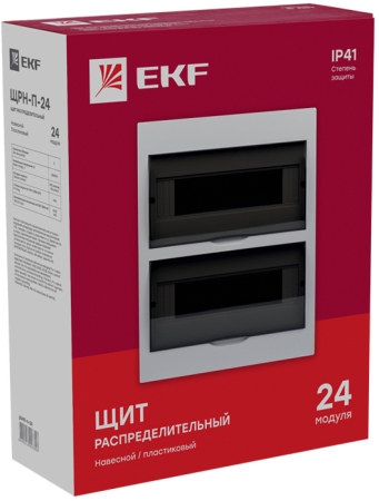 Щит распред. навесной ЩРН-П-24 IP41 EKF PROxima