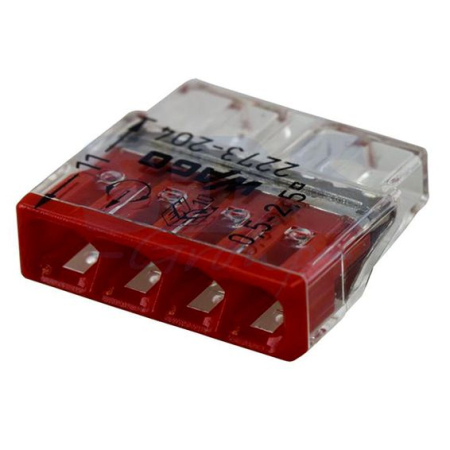 Компактная клемма 4 проводная 2273-204 (WAGO)