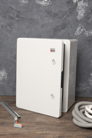 Бокс пластиковый с монтажной платой 400х300х220 мм IP65 EKF PROxima