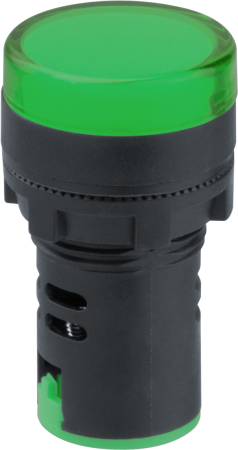 Лампа индикаторная Navigator 82 807 NBI-I-AD22-24-G зеленая d22мм 24В AC/DC