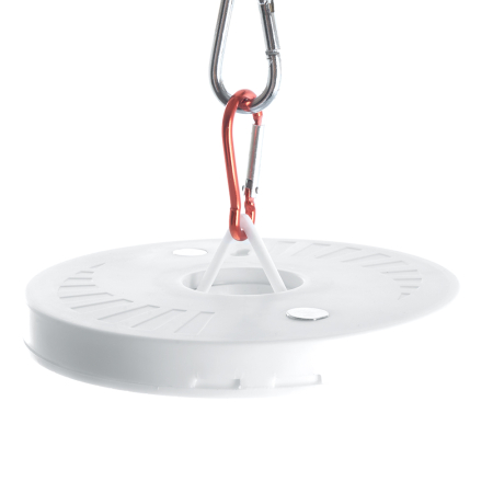 Фонарь кемпинговый Feron TH2501 с карабином, NLO-24 на батарейках 4*AA