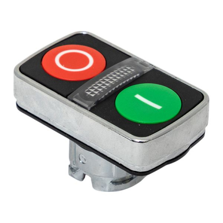 Исполнительный механизм кнопки XB4 "пуск-стоп" плоский возвратный без фиксации, с подсветкой IP65 EKF