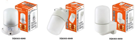 Светильник НПБ400 для сауны настенно-потолочный белый, IP54, 60 Вт, белый, TDM