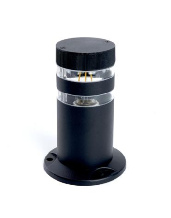 Светильник садово-парковый Feron DH0810, столб,  E27 230V, черный