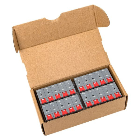 Реле промежуточное с кнопкой и мех. Индикацией RPAt 22/2 8A 230В AC EKF AVERES