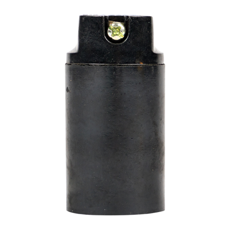 Патрон карболитовый подвесной Е14 черн. EKF PROxima