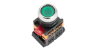 Кнопка ABLFS-22 с подсветкой зеленый NO+NC 230В EKF PROxima