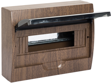 Щит распределительный навесной ЩРН-П-12 темное дерево IP41 EKF PROxima