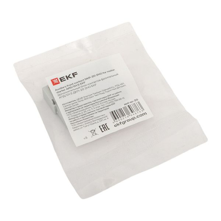 Дополнительный блок контактов фронтальный АПД/GV2 ДКП-20 2НО EKF