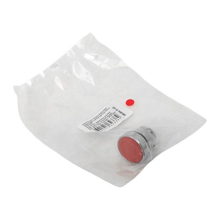 Исполнительный механизм кнопки XB4 красный плоский возвратный без фиксации, без подсветки IP65 EKF