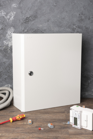 Щит учетный ЩУ-3/1-1 двухдверный (445x400x150) 12 модулей IP54 EKF PROxima