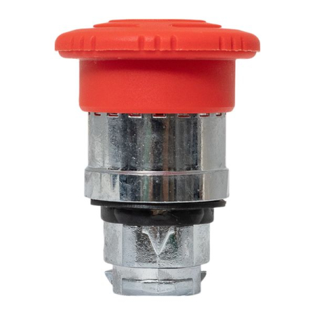 Исполнительный механизм кнопки XB4 "Грибок" красный поворотный с фиксацией без подсветки IP65 EKF