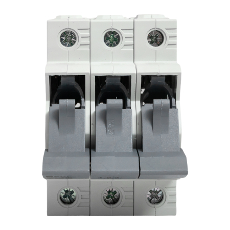 Предохранитель-разъединитель DF 10х38 3Р (тип ПВЦ)  EKF