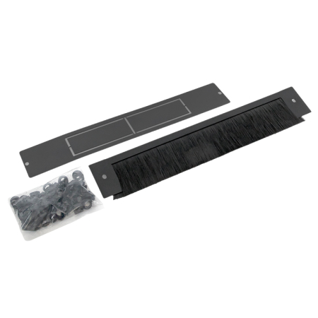 Шкаф настенный 19" TERACOM PRO 12U 600х450 мм дверь стеклянная с замком-ручкой чёрный