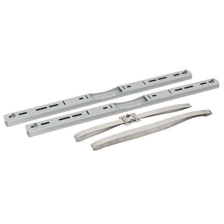 Комплект крепления на столб монтажной полосой (ширина шкафа до 650 мм) EKF Basic