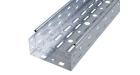 Лоток перфорированный 150х80 L  2000, цинк-ламельный
