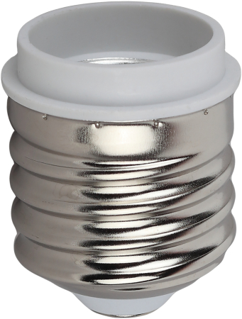 ЭРА Переходник E40-E27, пластик, белый (50/400/4800)