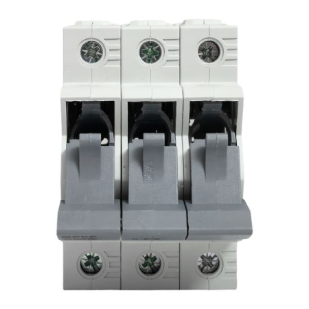 Предохранитель-разъединитель DF 10х38 3Р (тип ПВЦ)  EKF