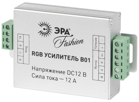 Усилитель сигнала для контроллера на 12V  ЭРА RGBpower-12-B01