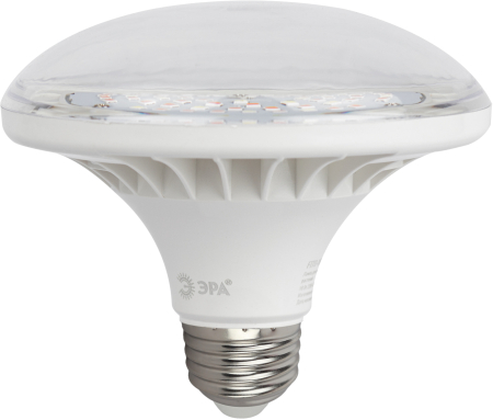 FITO-18W-Ra90-E27   Фитолампа для растений светодиодная ЭРА FITO-18W-Ra90-E27 полного спектра 18 Вт Е27