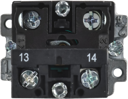 Кнопка LA167-BAF31 d=22мм 1з зеленая IEK
