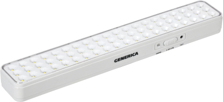 Светильник аккум. ДБА 1060 непост. 60LED 6ч 6Вт GENERICA