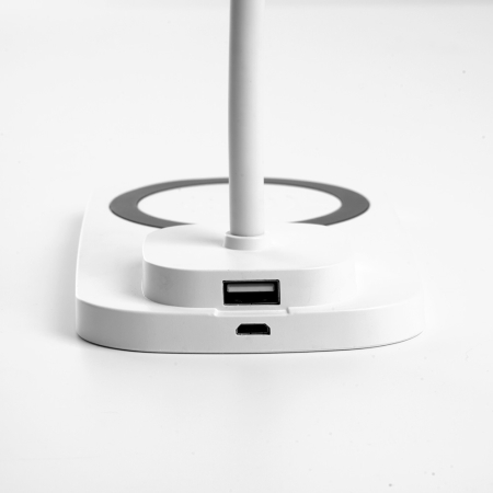 Настольный светодиодный светильник Feron DE1729  22W, 3000-6000К, 100-240V, белый