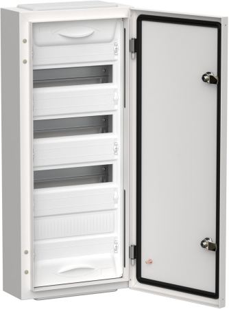 TITAN 5 Корпус мет. ЩРн-48 (1х48) 710х310х140 IP54 бел IEK