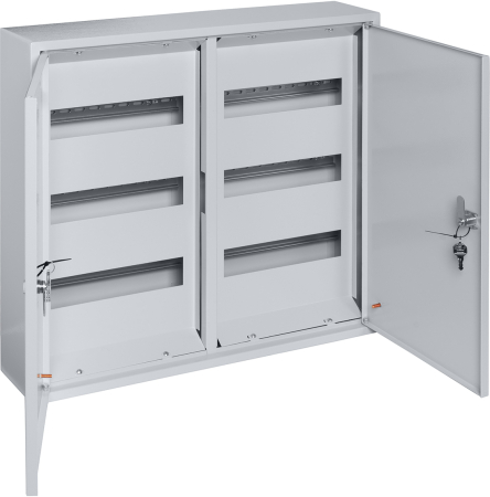 Корпус металлический ЩРН-72 (540х600х120) 2-х дверный TDM