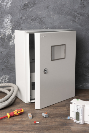 Щит учетный ЩУ-1/1-0 (395x310x165) (ЩУРН-1/12) IP54 EKF PROxima