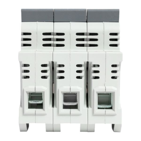 Предохранитель-разъединитель DF 10х38 3Р (тип ПВЦ)  EKF