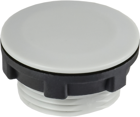 Заглушка для отверстия 22мм серая MASTER IEK