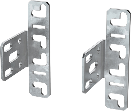 FORMAT Кронштейн профиля монтаж. 50х25 тип 1 (2шт/упак) IEK