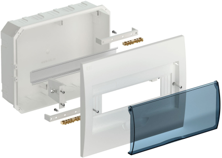KREPTA 3 Корпус пластиковый ЩРВ-П-12 IP41 белый IEK