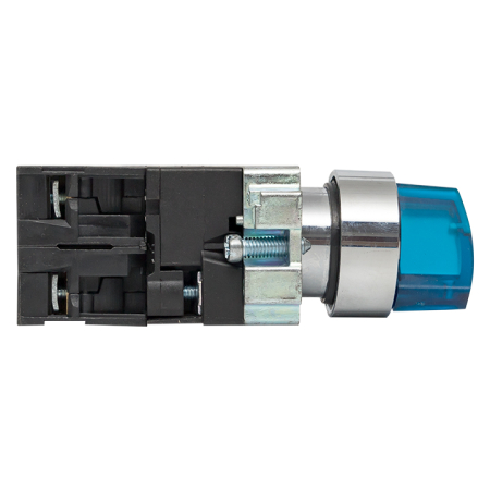 Переключатель BD21 2P c синей подстветкой 230В NO EKF PROxima