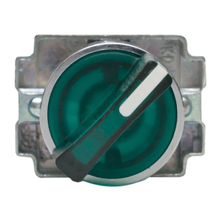Переключатель BD21 2P c зеленой подстветкой 230В NO EKF PROxima