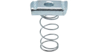 Гайка для подвешивания профиля (с удлиненной пружиной) М10х40 Гайка для подвешивания профиля (с удлиненной пружиной) М10х40