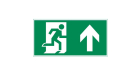 пиктограмма "ФИГУРА / СТРЕЛКА ВВЕРХ" 300х150мм для аварийно-эвакуационного светильника Vision/IP65 B пиктограмма "ФИГУРА / СТРЕЛКА ВВЕРХ" 300х150мм для аварийно-эвакуационного светильника Vision/IP65 B