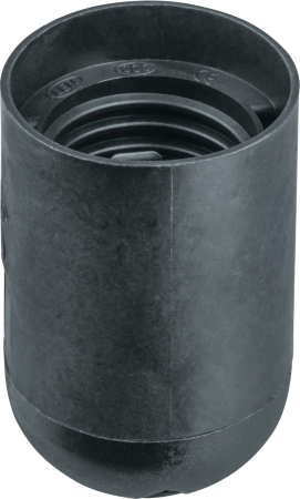 Патрон электрический Navigator 61 349 NLH-PL-E27-BL пластик подвесной черный Е27