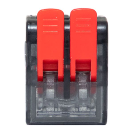 Строительно-монтажная клемма СМК 221-612 с рычагом 2 отверстия 0.5-4.0(6) мм2 EKF PROxima