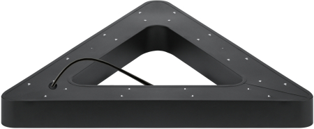 SPO-153-B-40K-030 ЭРА Светодиодный светильник 600*600*80 см 30Вт 4000К Черный корпус ЛТ