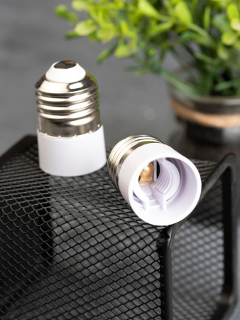 Переходник E27-E14 бел. EKF PROxima