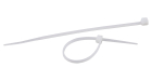 Аксессуары для клемм NO-KS0-07  ЭРА Кабельная стяжка 2,5х200 Белый White (100 штук) (100 pcs)