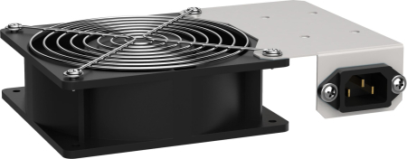 ITK Вент. панель 1 модуль С14 для шкафа 10" LINEA WS серая