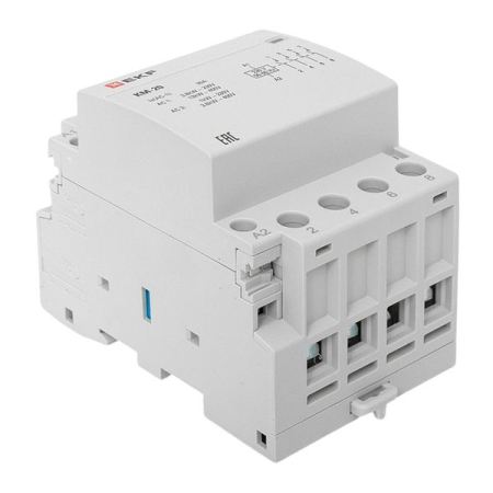 Контактор модульный КМ 20А 4NО (3 мод.) EKF PROxima